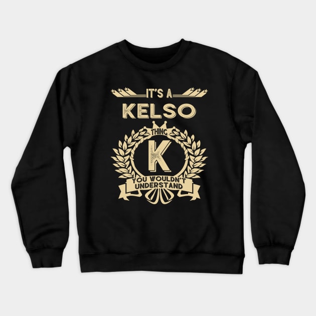 Kelso Crewneck Sweatshirt by GrimdraksJokes